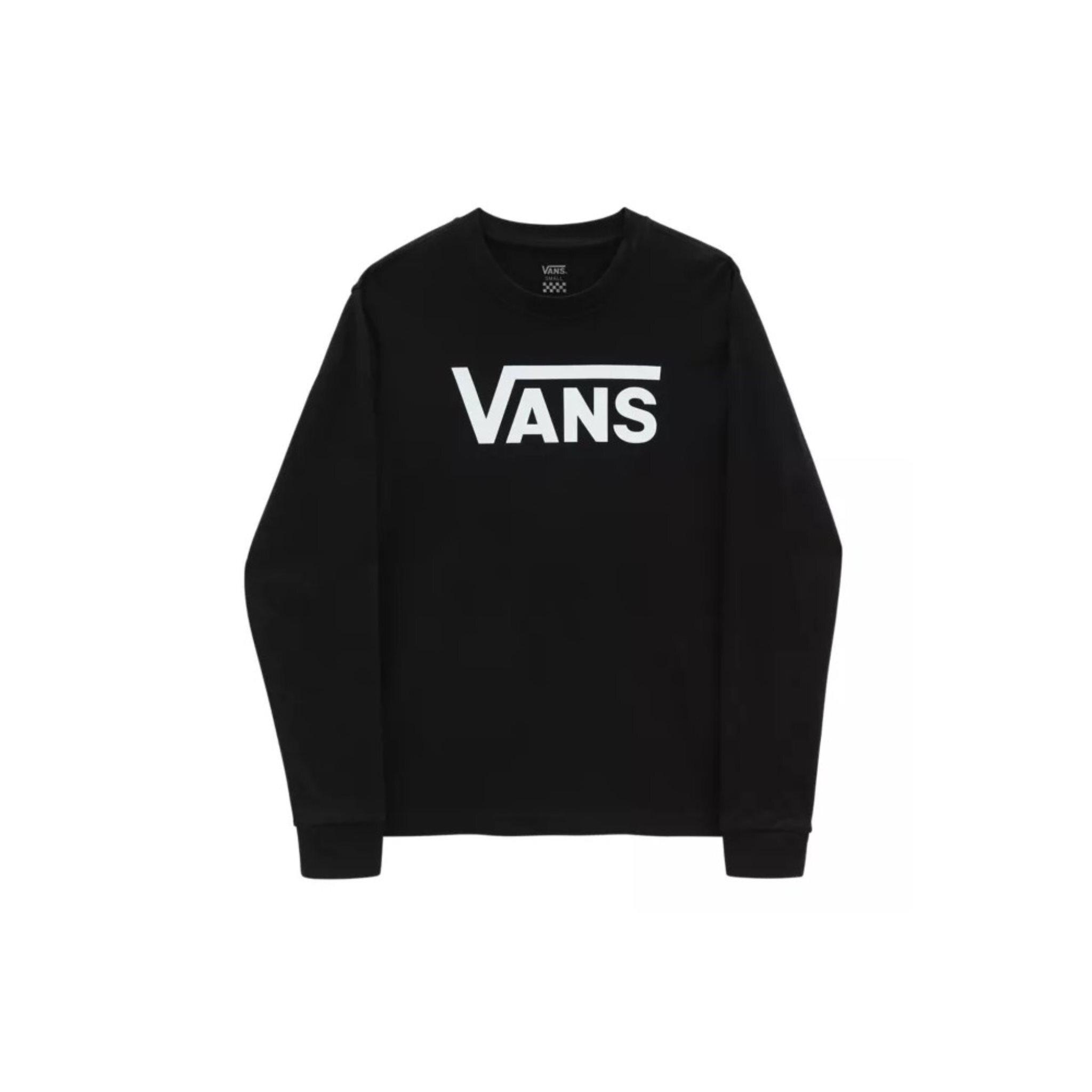 Vans Felpe Wm Fying V Cassic, VN0A47WNBLK1, Taglia: 173