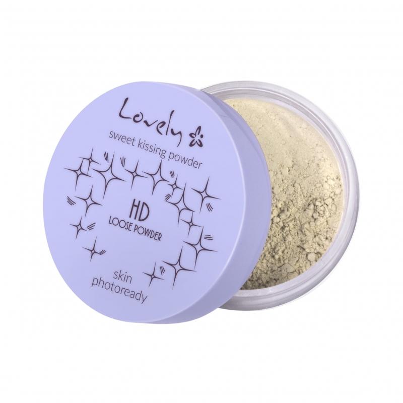 Lovely Hd Loose Powder Cipria Minerale Trasparente Per Il Viso, 5,5 G