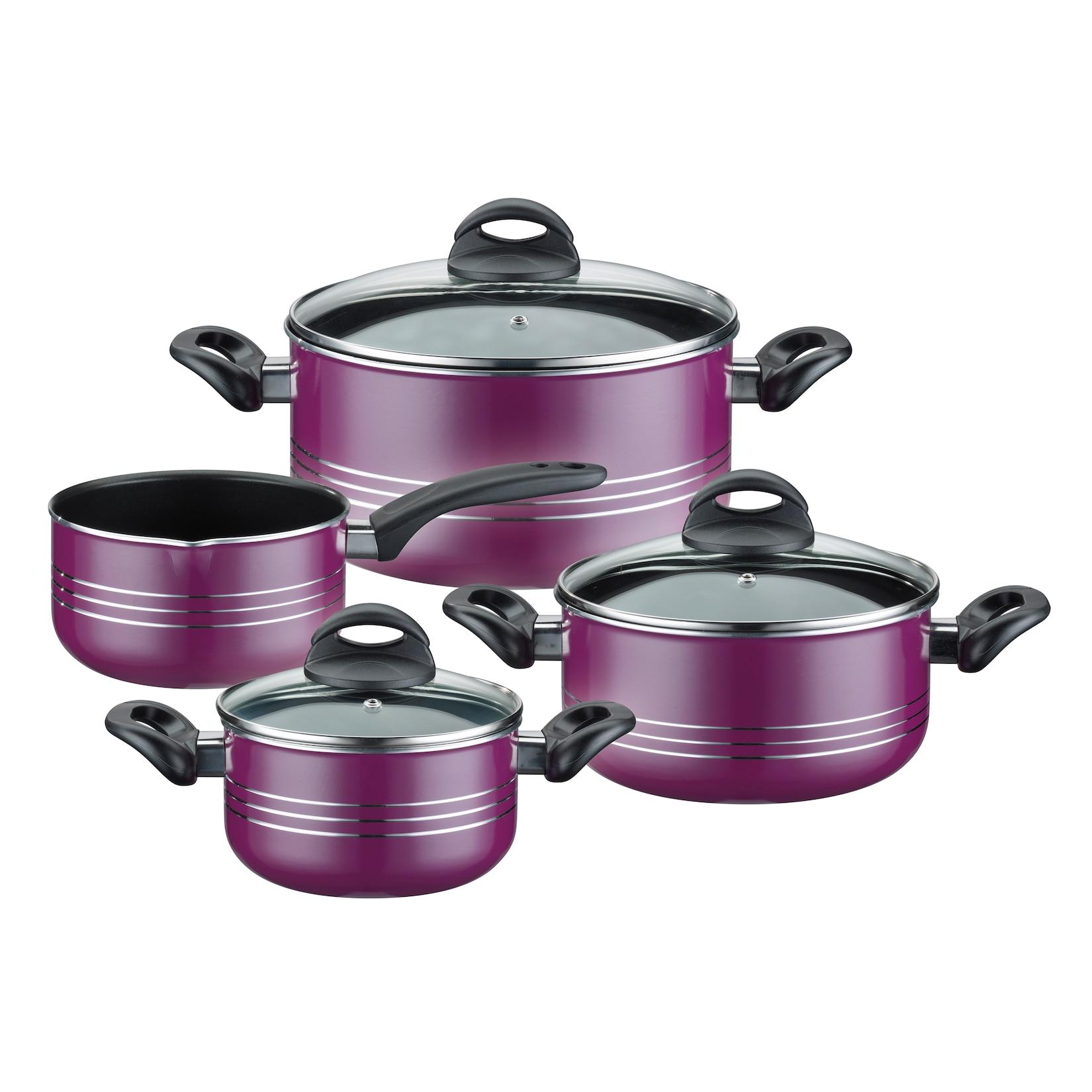 GSW Kochtopf-Set Milano Color 7-tlg. lila