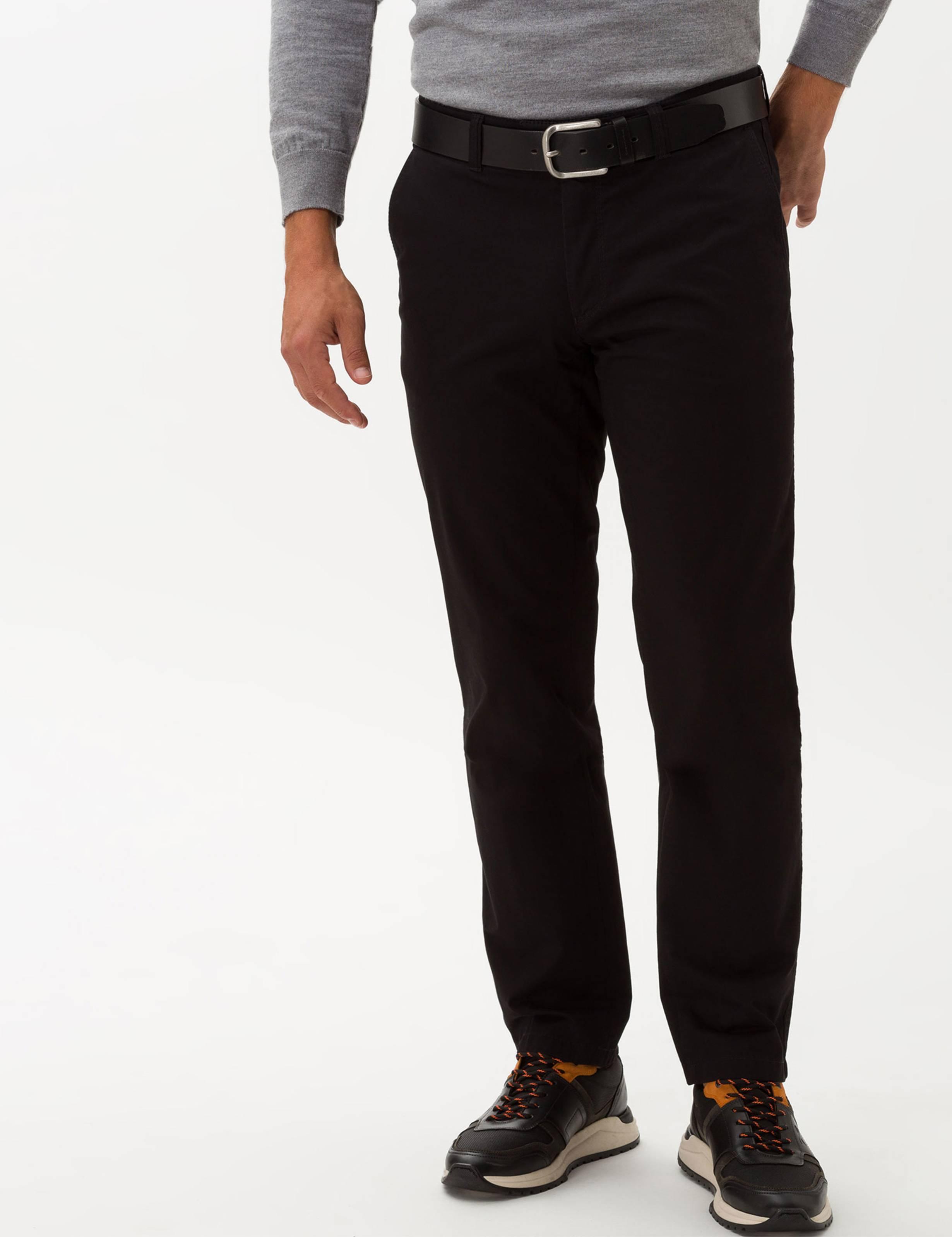Eurex By Brax Herren Flatfronthose Style JIM Perma Black, Perma Schwarz, Gr. 54