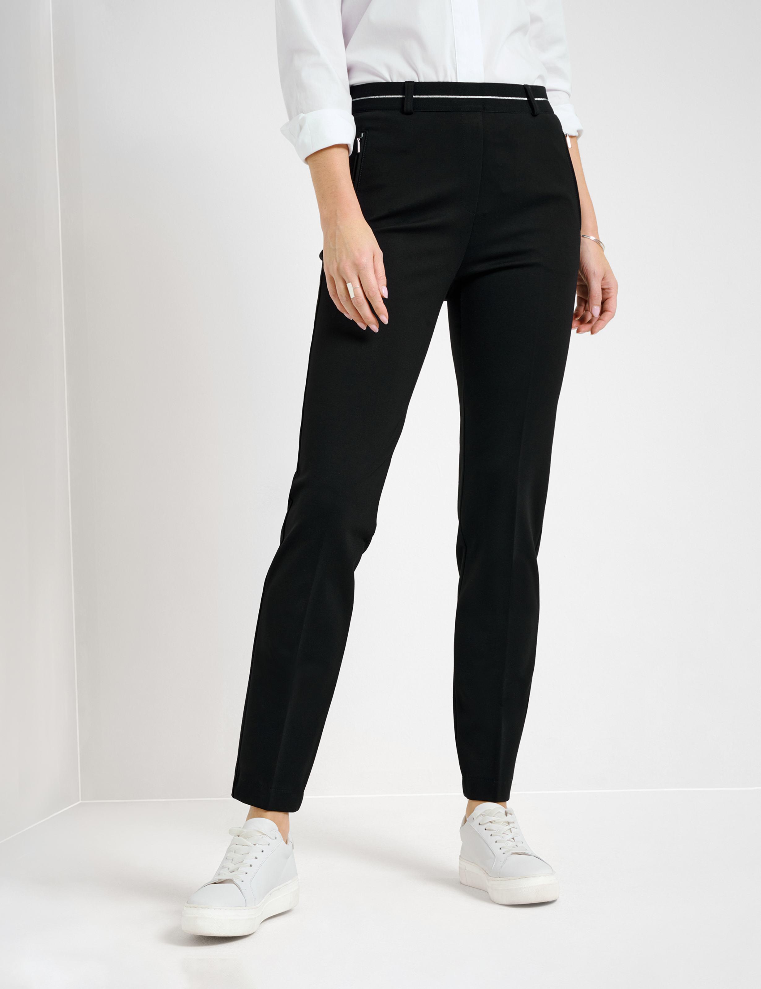 Raphaela By Brax Damen Schlupfhose Style Lillyth Black, Schwarz, Gr. 34