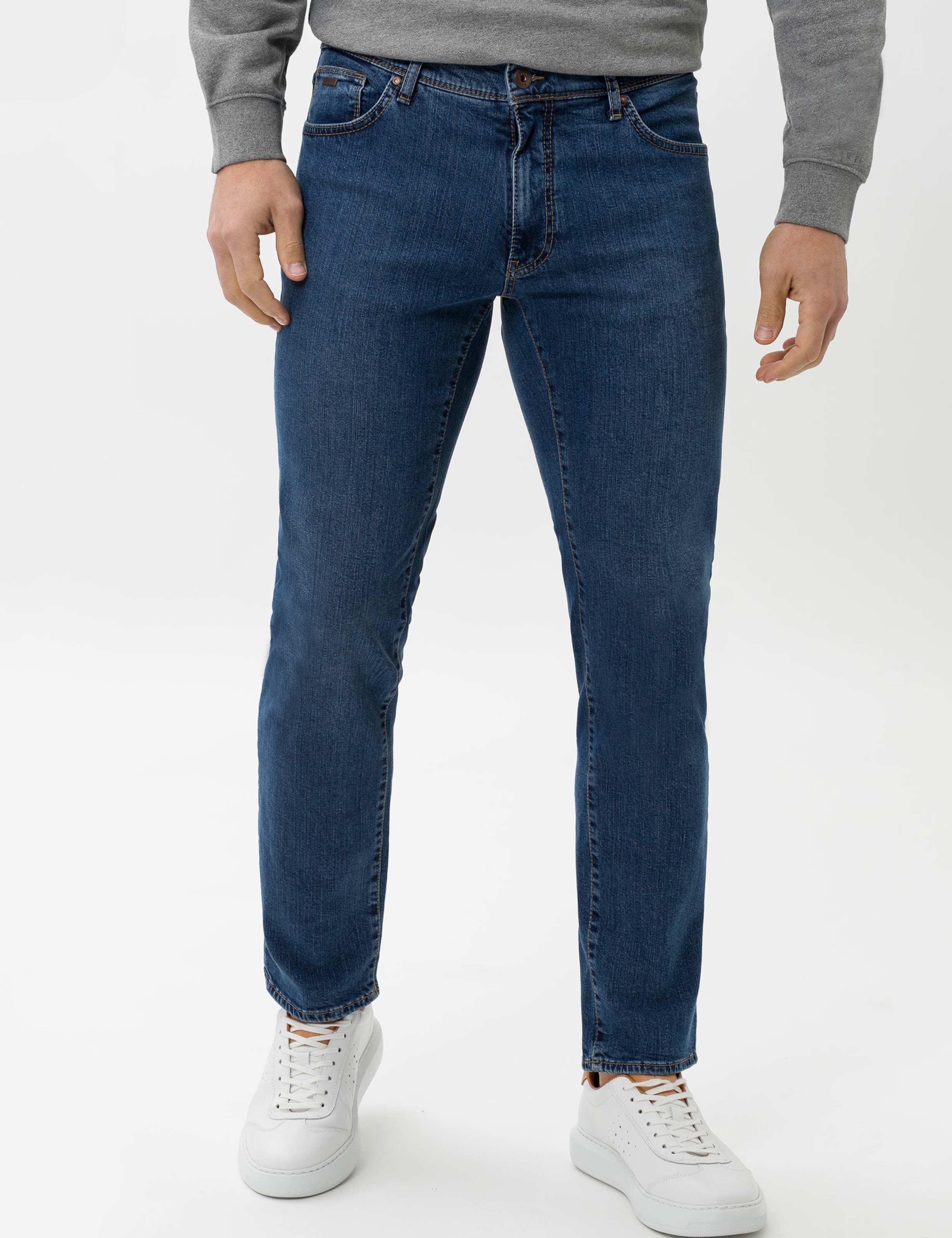 Brax Herren Five-Pocket-Hose Style Cadiz Regular Blue Used, Denim Blau, Gr. 50/32