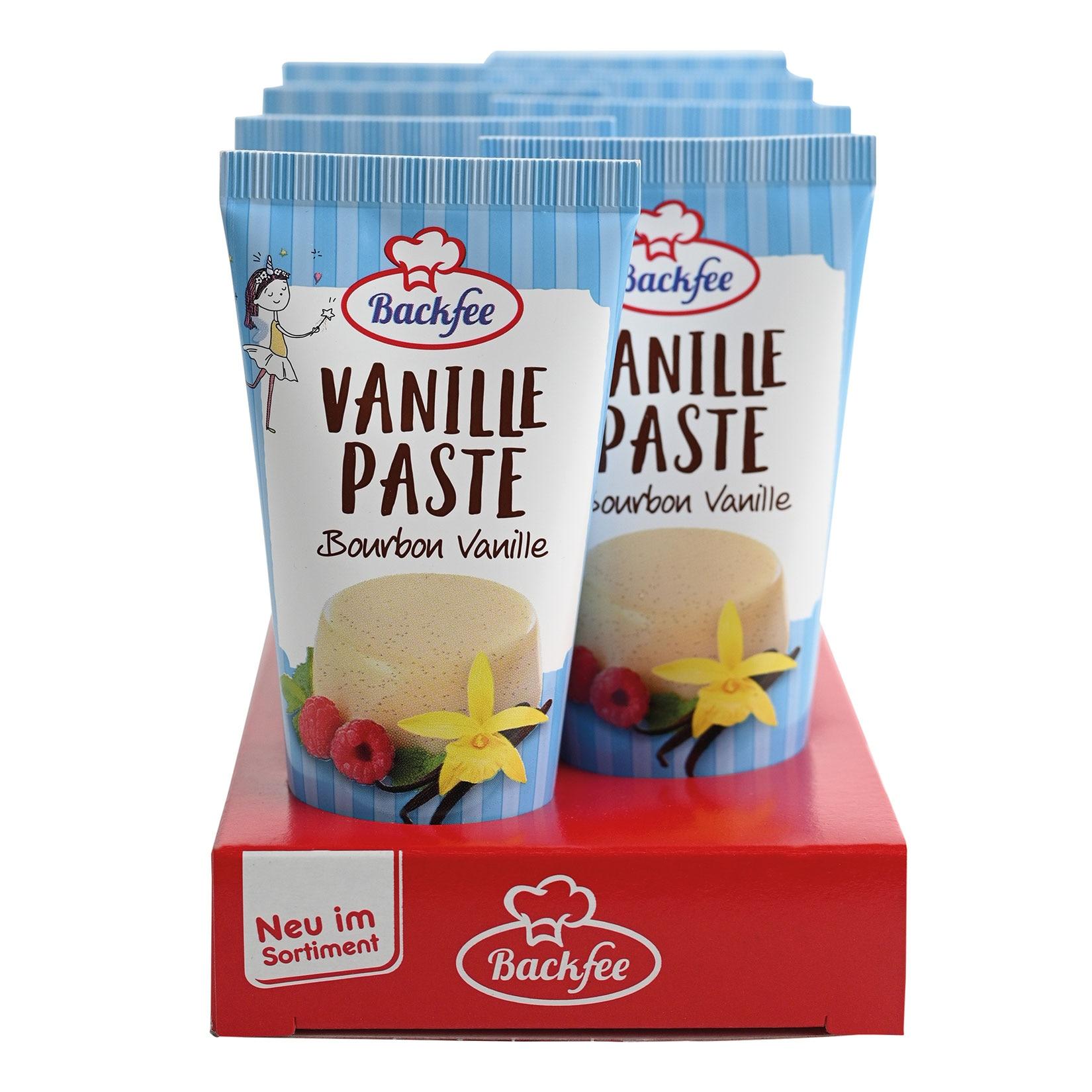 Backfee Vanillepaste 50 g, 8er Pack