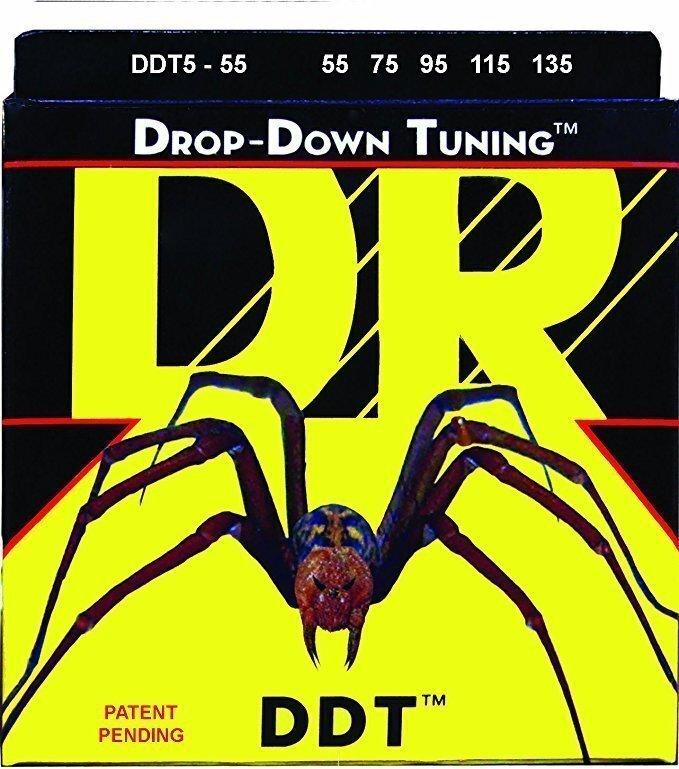 Dr Strings DDT5-55 Corde Per Basso A 5 Corde