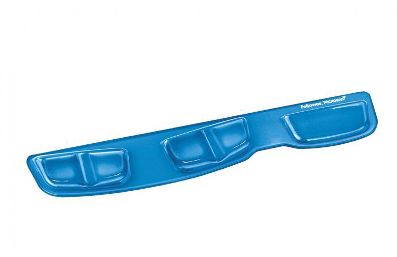 Poggiapolsi Per Tastiera Fellowes Health V Crystals Blu