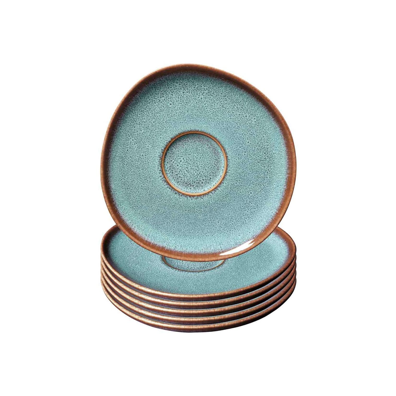 Like. By Villeroy & Boch Kaffeeuntertassen Lave ø 15,2 Cm 6Er Set