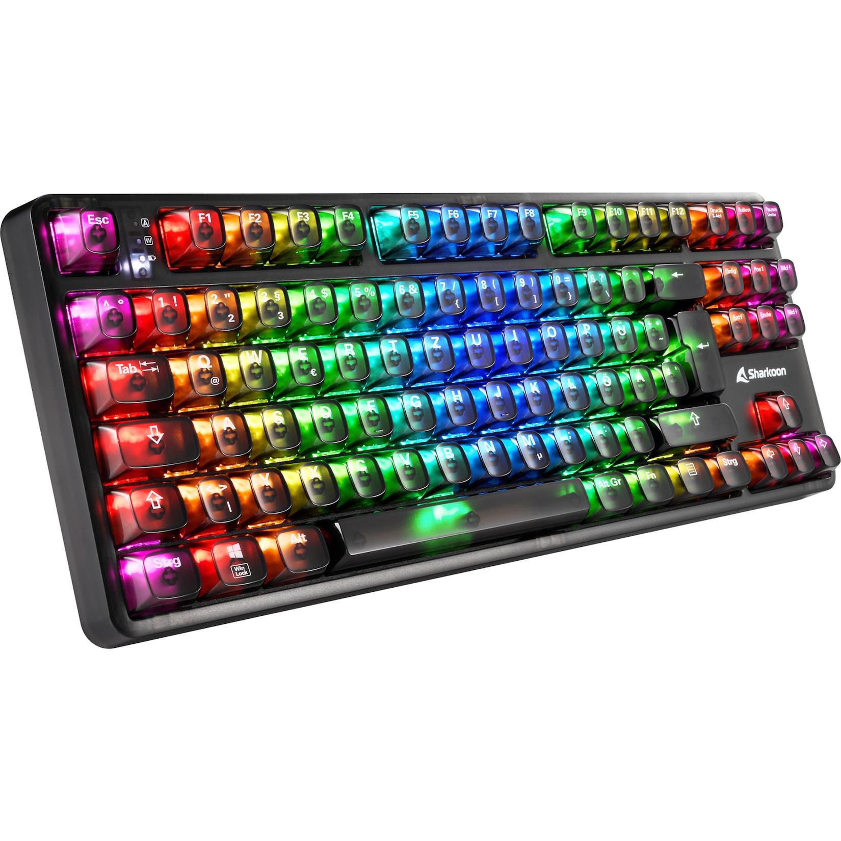 Sharkoon Gaming-Tastatur Crystal Shark