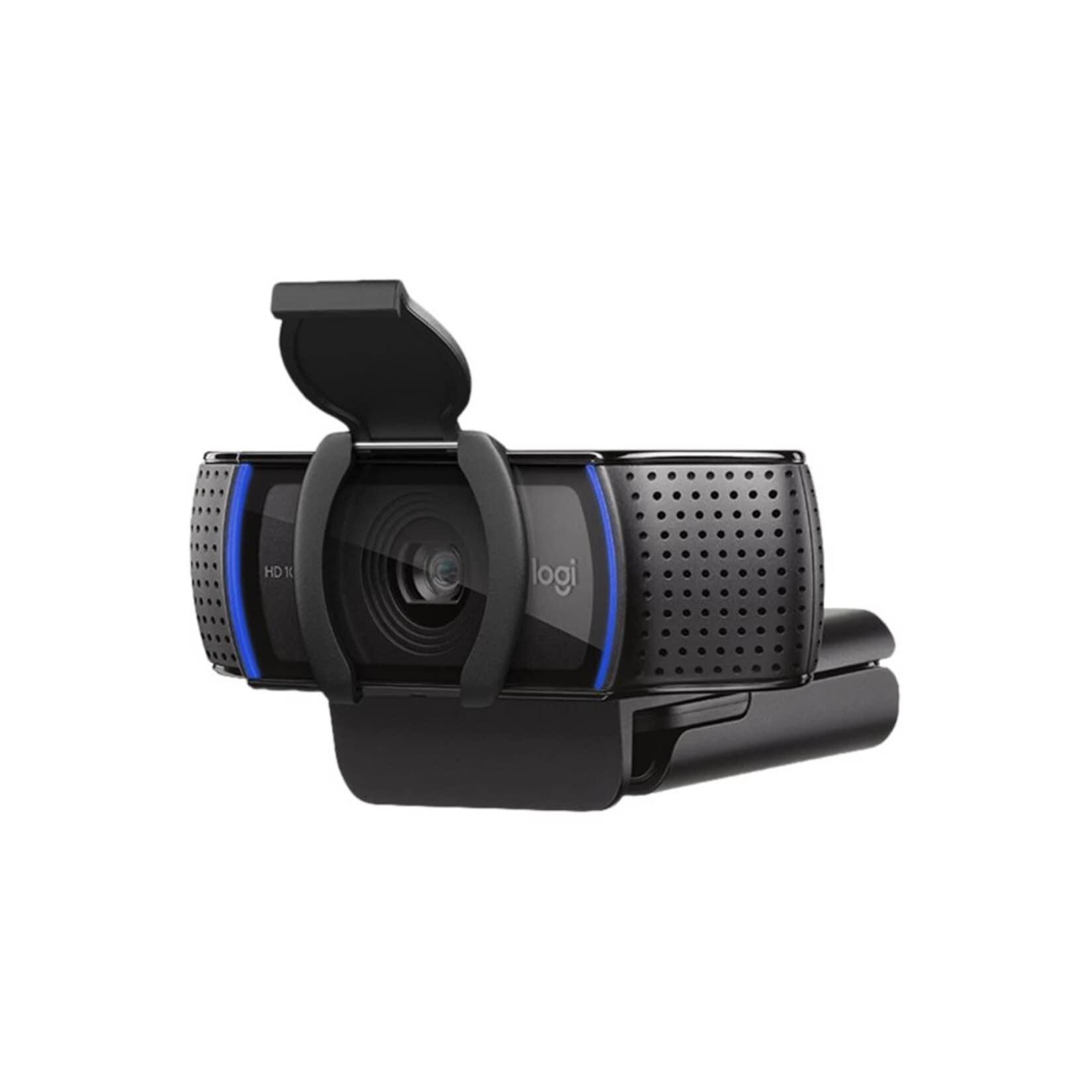 Logitech Webcam Pro Full HD 1080p - Glasobjektiv mit 78° Sichtfeld