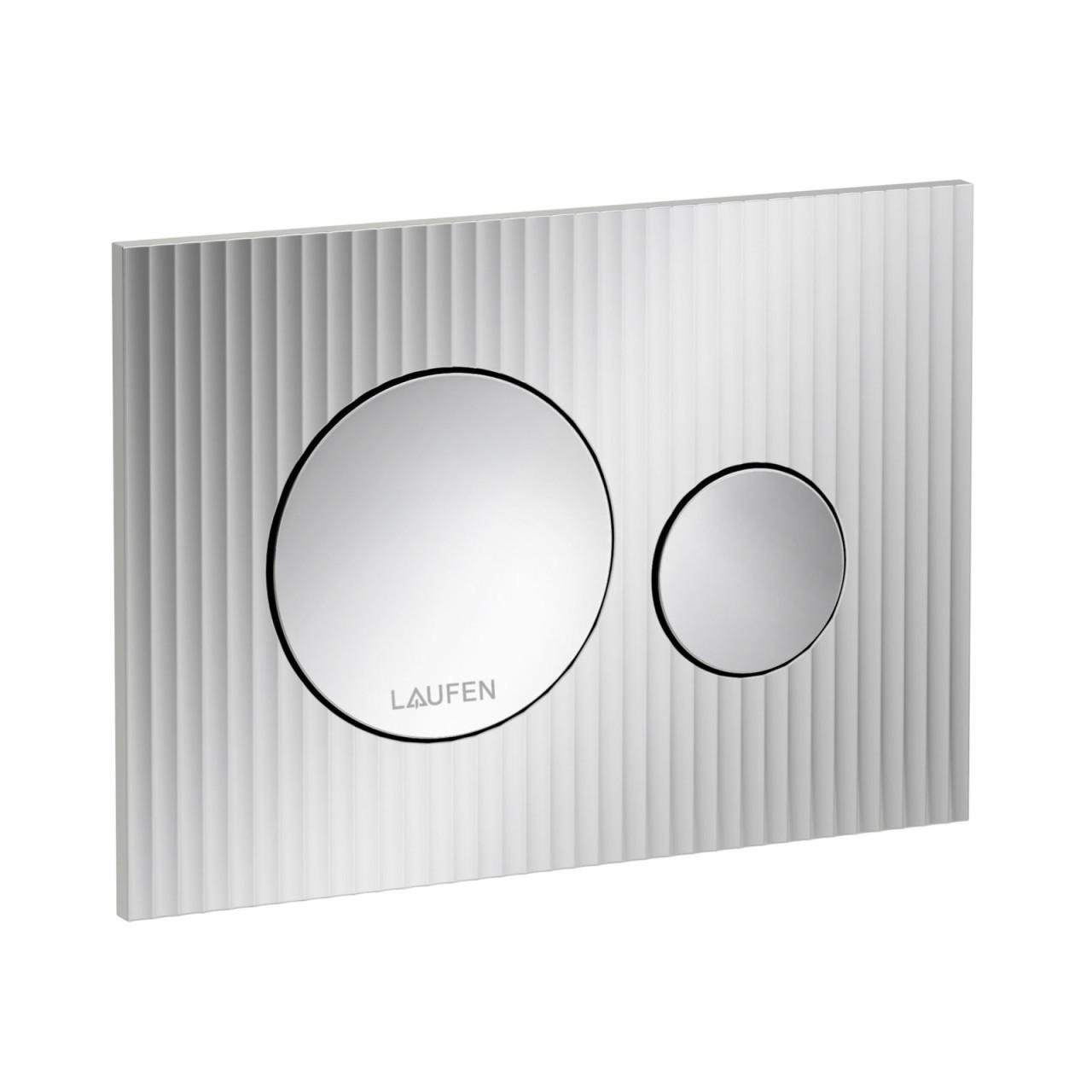 Laufen BetäTigungsplatte Moondance Ineo Mit ZweimengenbetäTigung Chrom, H9001160040001 H9001160040001
