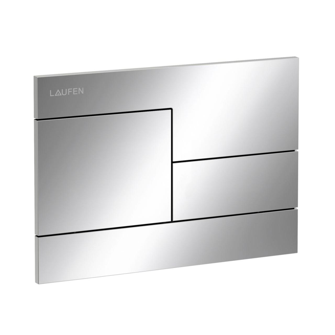 Laufen BetäTigungsplatte Skyline Ineo Mit ZweimengenbetäTigung Chrom, H9001180040001 H9001180040001