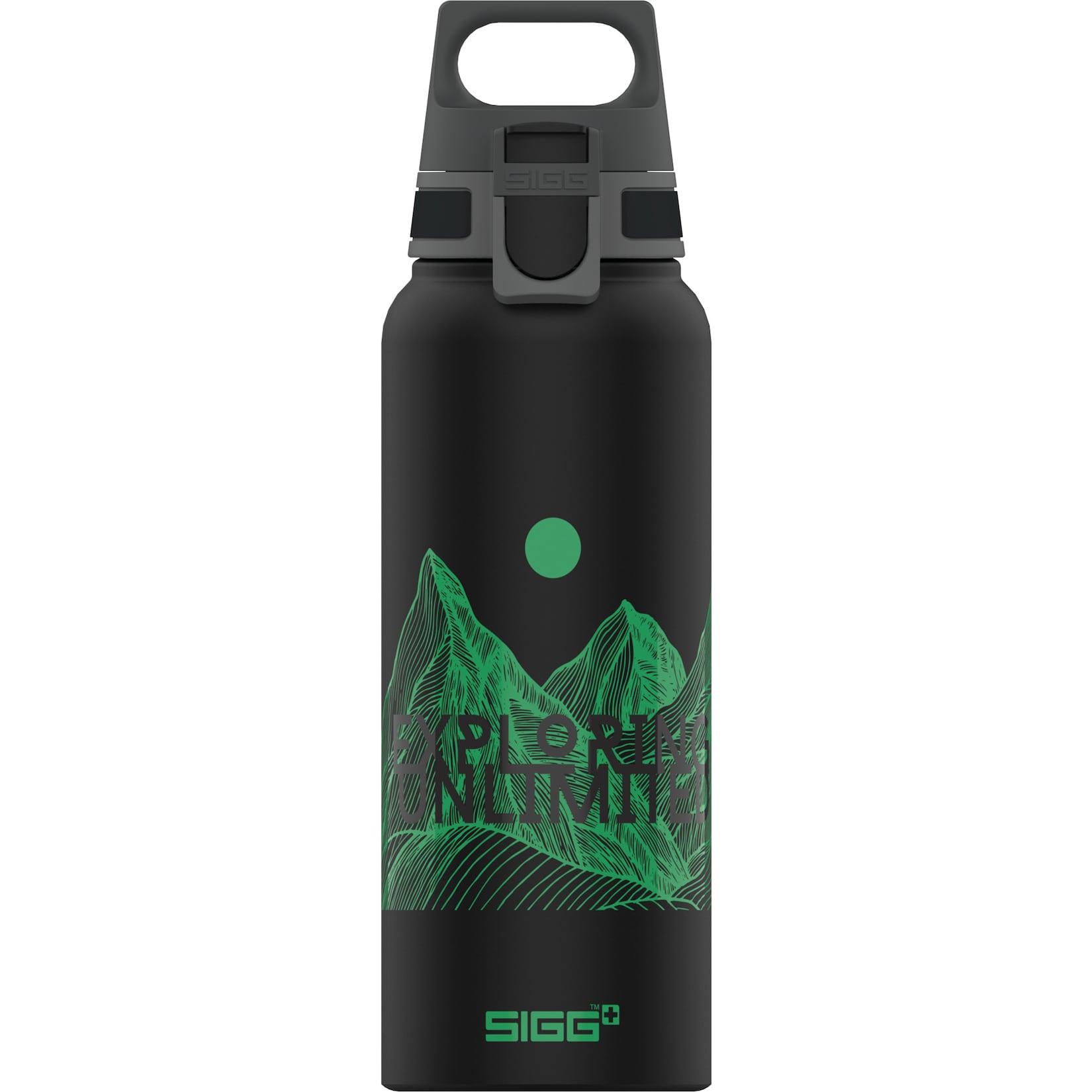 SIGG Trinkflasche Trinkflasche WMB ONE Pathfinder Black 1,0Liter