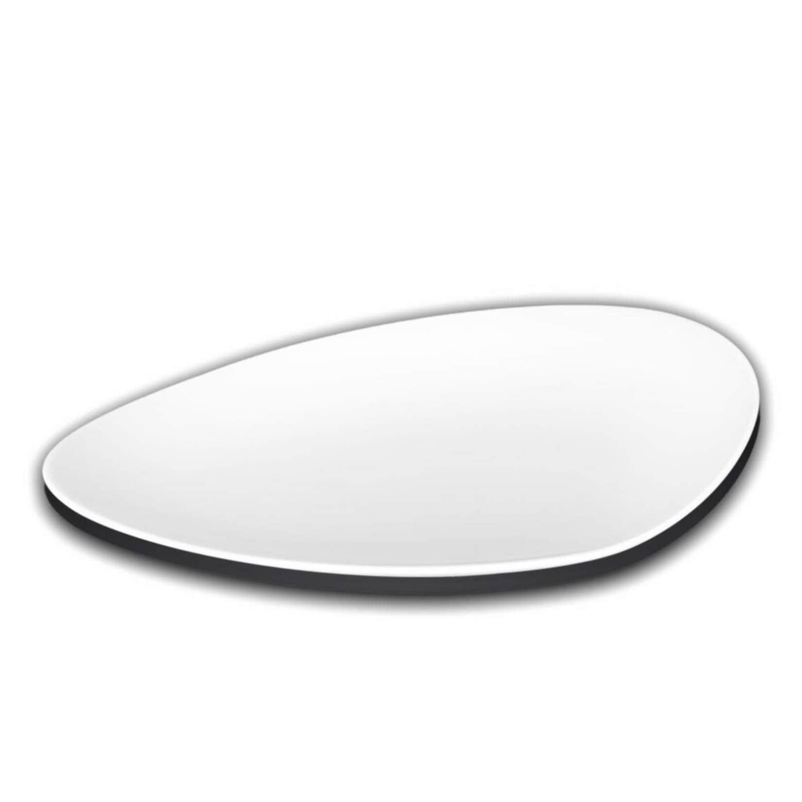 Dreieckige Schale 29 cm - 6er Set, ideal für Salate, Hauptgerichte und Desserts