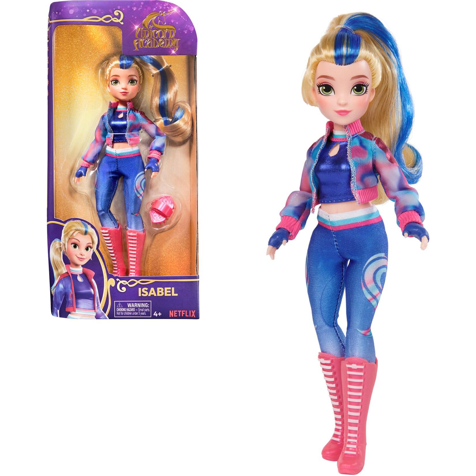 Unicorn Academy Puppe Unicorn Academy - Ankleidepuppe Isabel