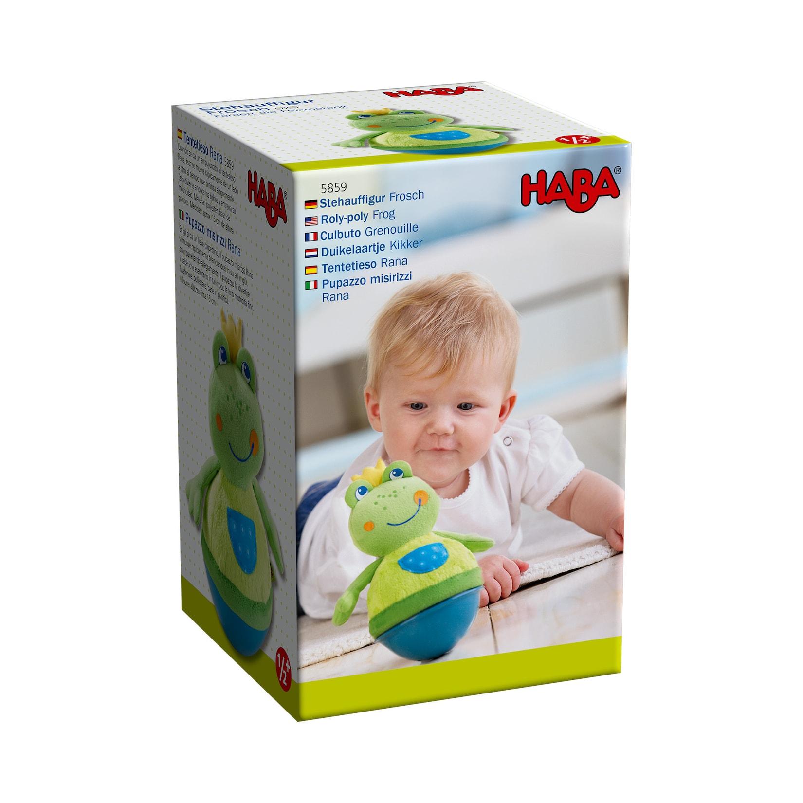 HABA Unisex Stoffpuppe Stehauffigur Kasper 1er Pack