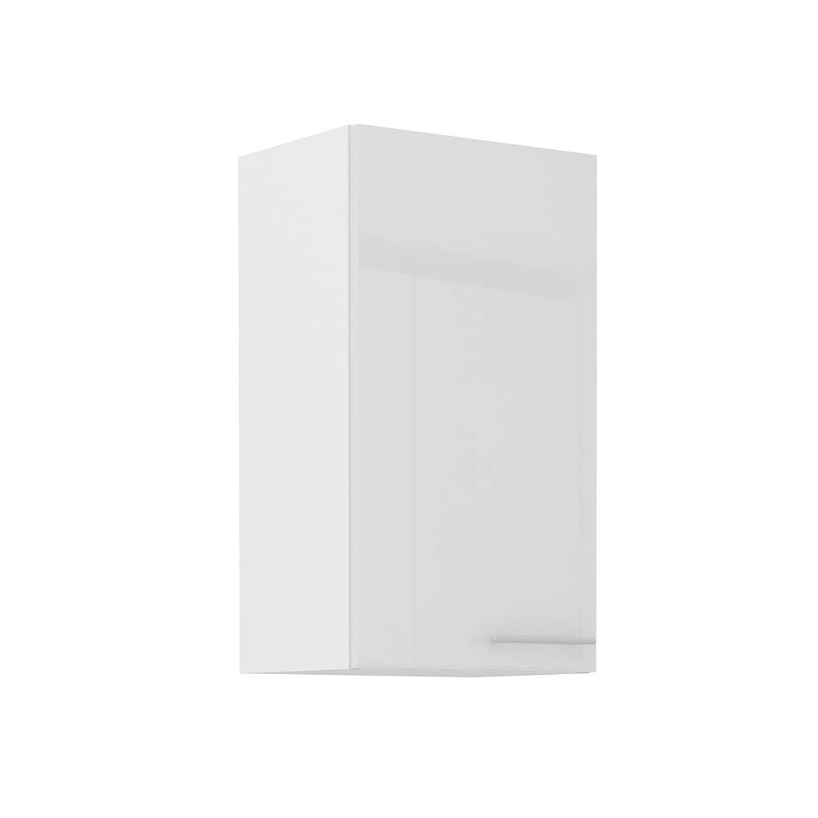 Küchen-Preisbombe Küche Hängeschrank 40 Lara Weiß Hochglanz Küchenzeile Küchenblock