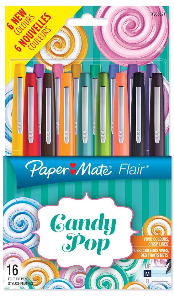 Paper Mate 2061395 1X16 Pennarelli Paper Mate Flair Candy Pop M