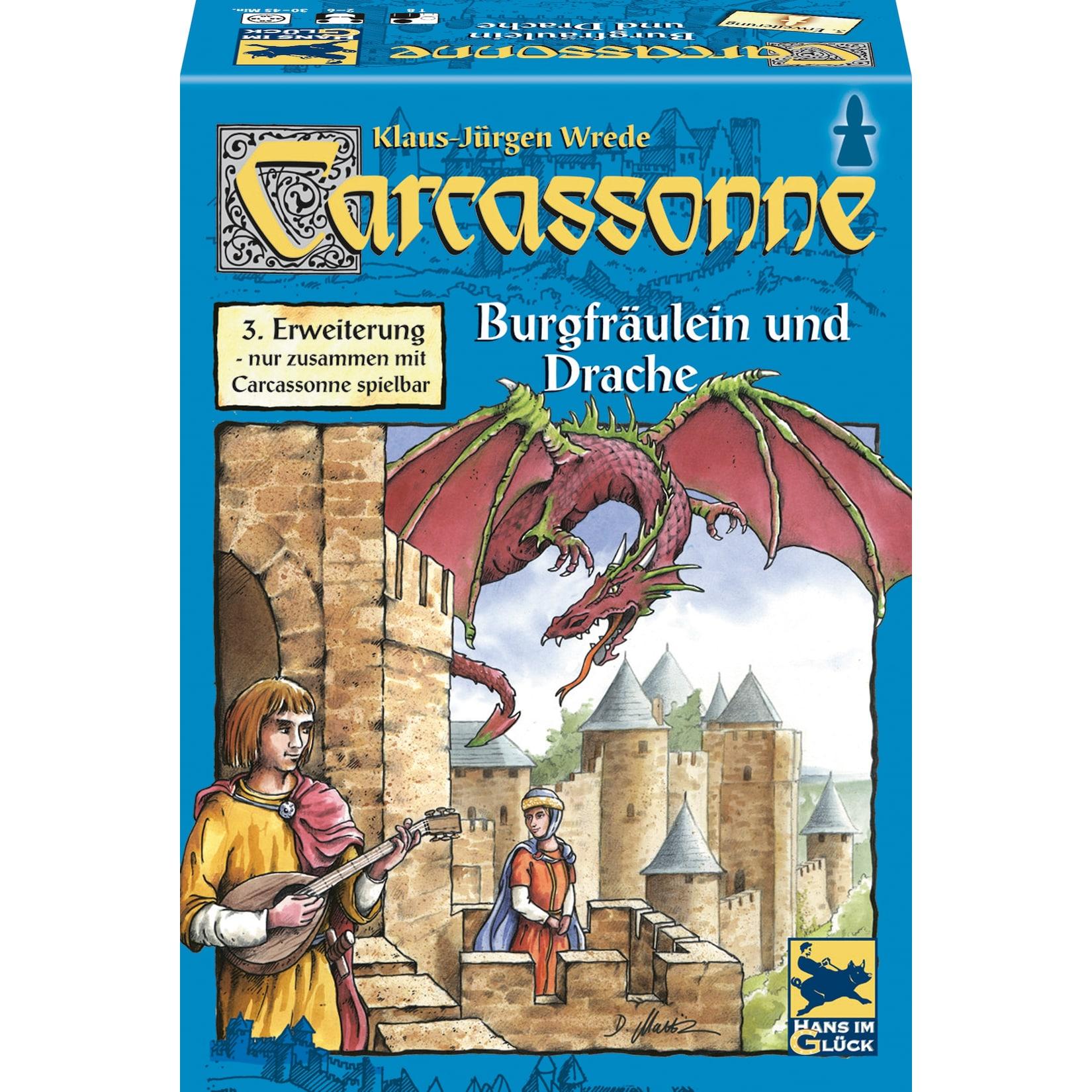 Schmidt Spiele Carcassonne: Burgfräulein und Drache