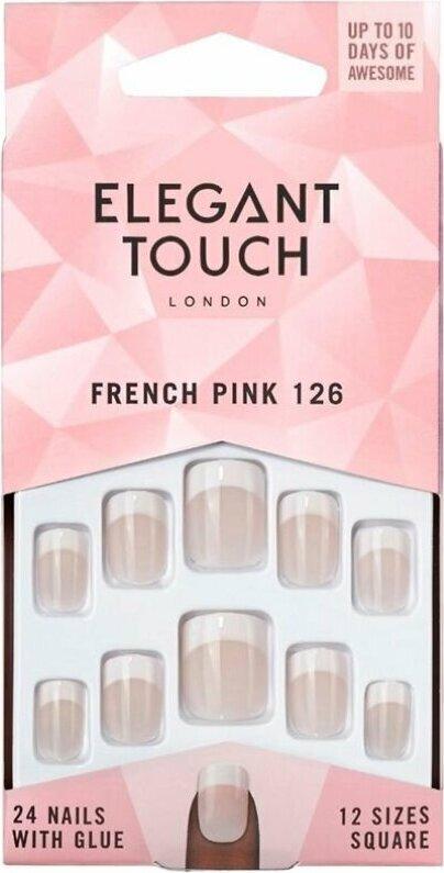Unghie French Naturali Elegant Touch 126 Short