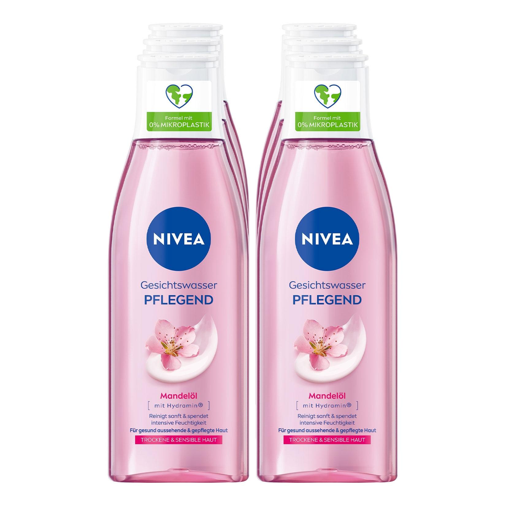 NIVEA Pflegendes Gesichtswasser 200 ml, 6er Pack