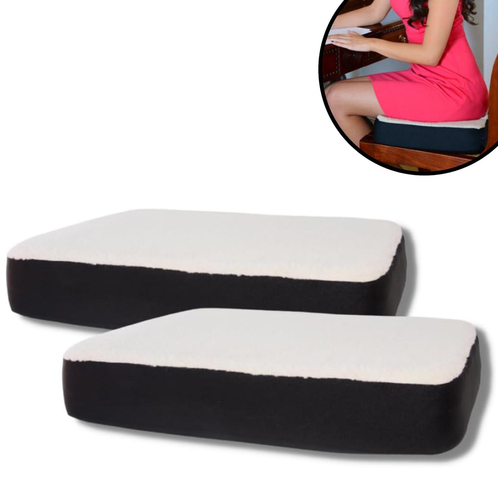 Best Direct® Sitzkissen, Gelkissen zum sitzen, Autositzkissen, Sitzerhöhung Dualuxe