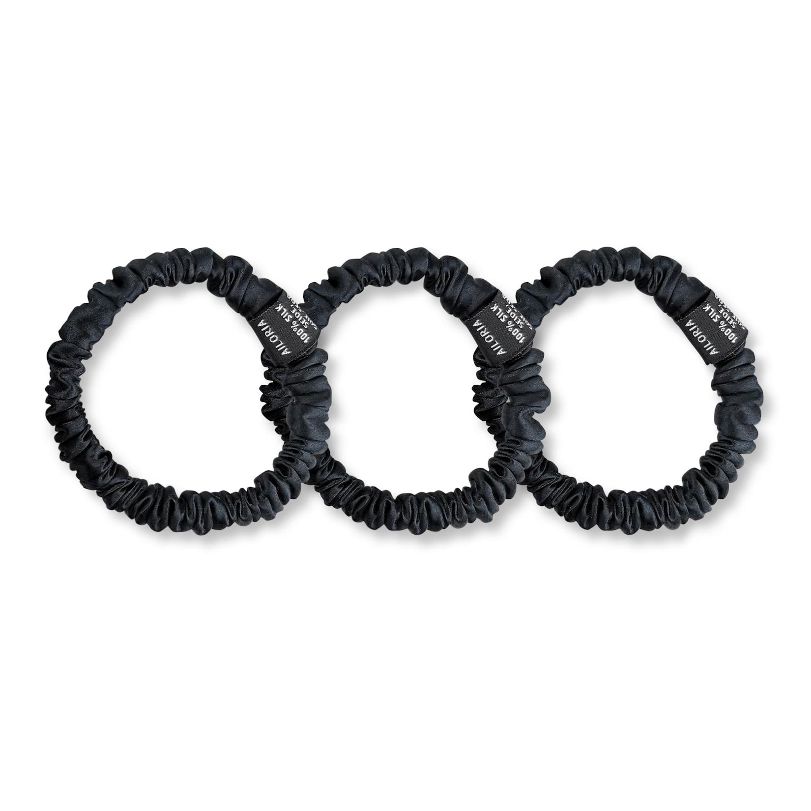 AILORIA Set 3 Scrunchies S aus Seide DOUX