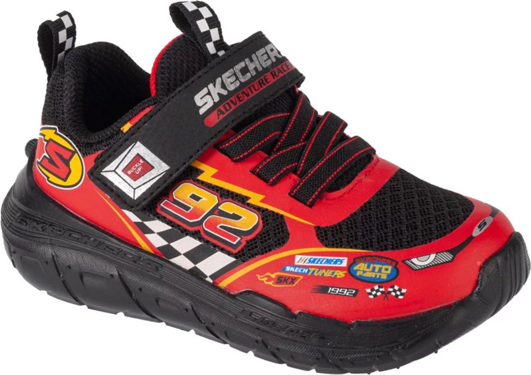 Sneakers Del Marchio Skechers Del Modello Skech Tracks Rosso