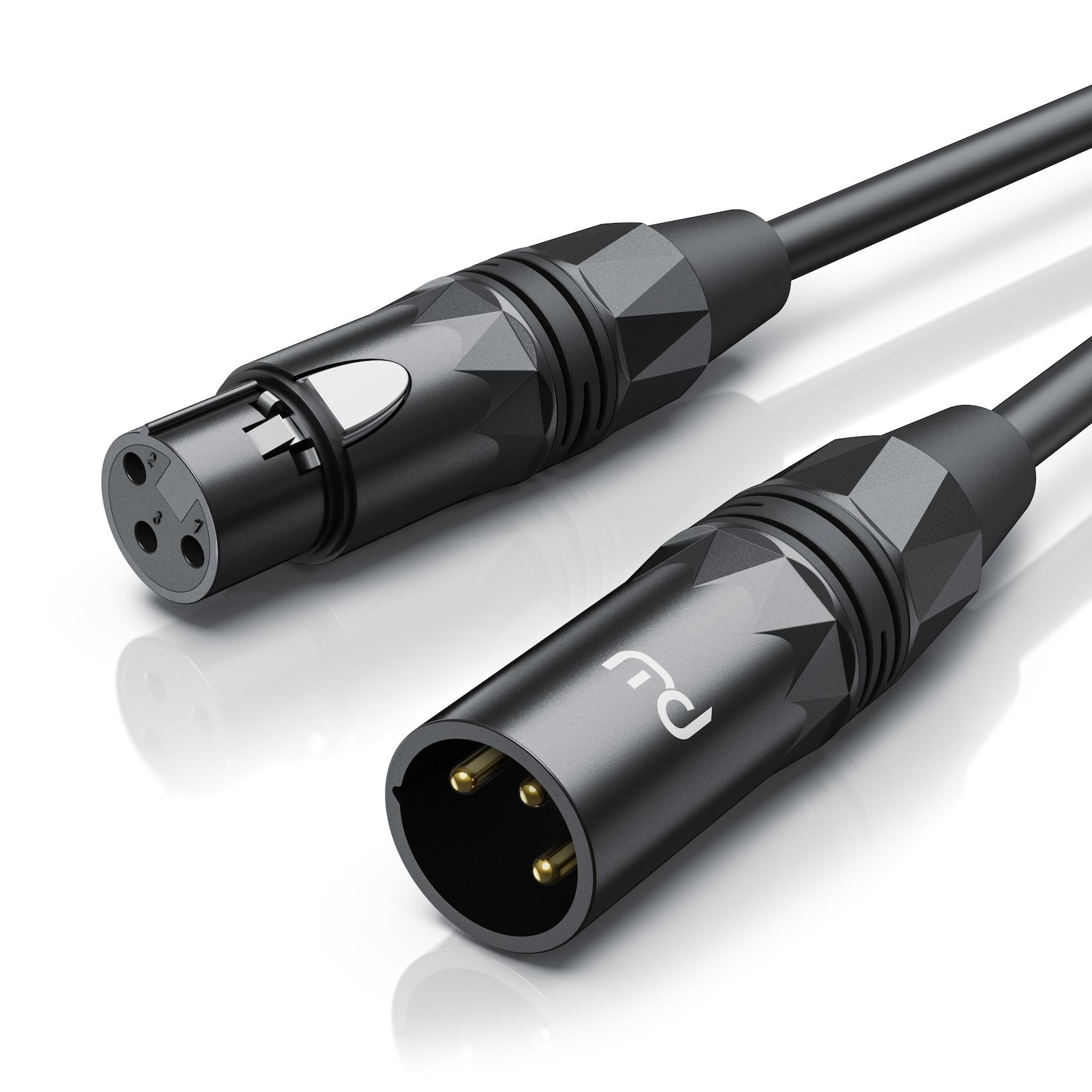 Primewire XLR Audio Kabel, XLR Stecker Zu Buchse, Nf-Audiokabel - 10M