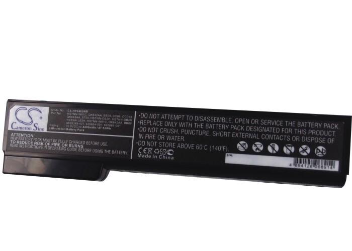 Techtek Batteria Notebook Compatibile Con [Hp] 6360T Mobile Thin Client, Elitebook 8460P, Elitebook 8460W, Elitebook 8470P, Elitebook 8470W, Eliteboo
