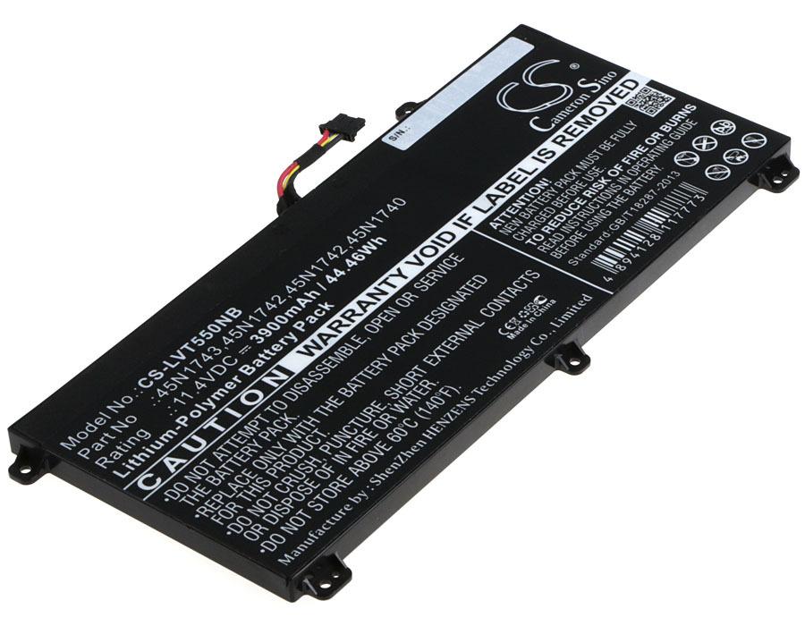 Techtek Batteria Notebook Compatibile Con [Lenovo] Thinkpad T550, Thinkpad T550 15.5, Thinkpad T550 I7-5600U, Thinkpad T550S, Thinkpad T560, Thinkpa""