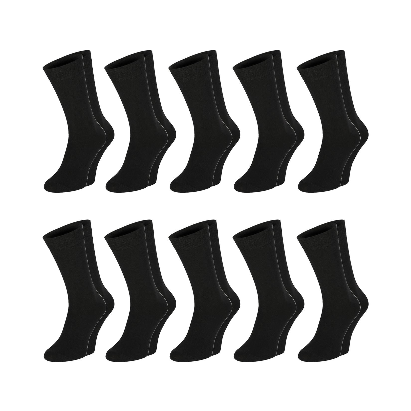 Chili Lifestyle BUSINESS Socken 10 Paar Baumwolle Weichbund Herren