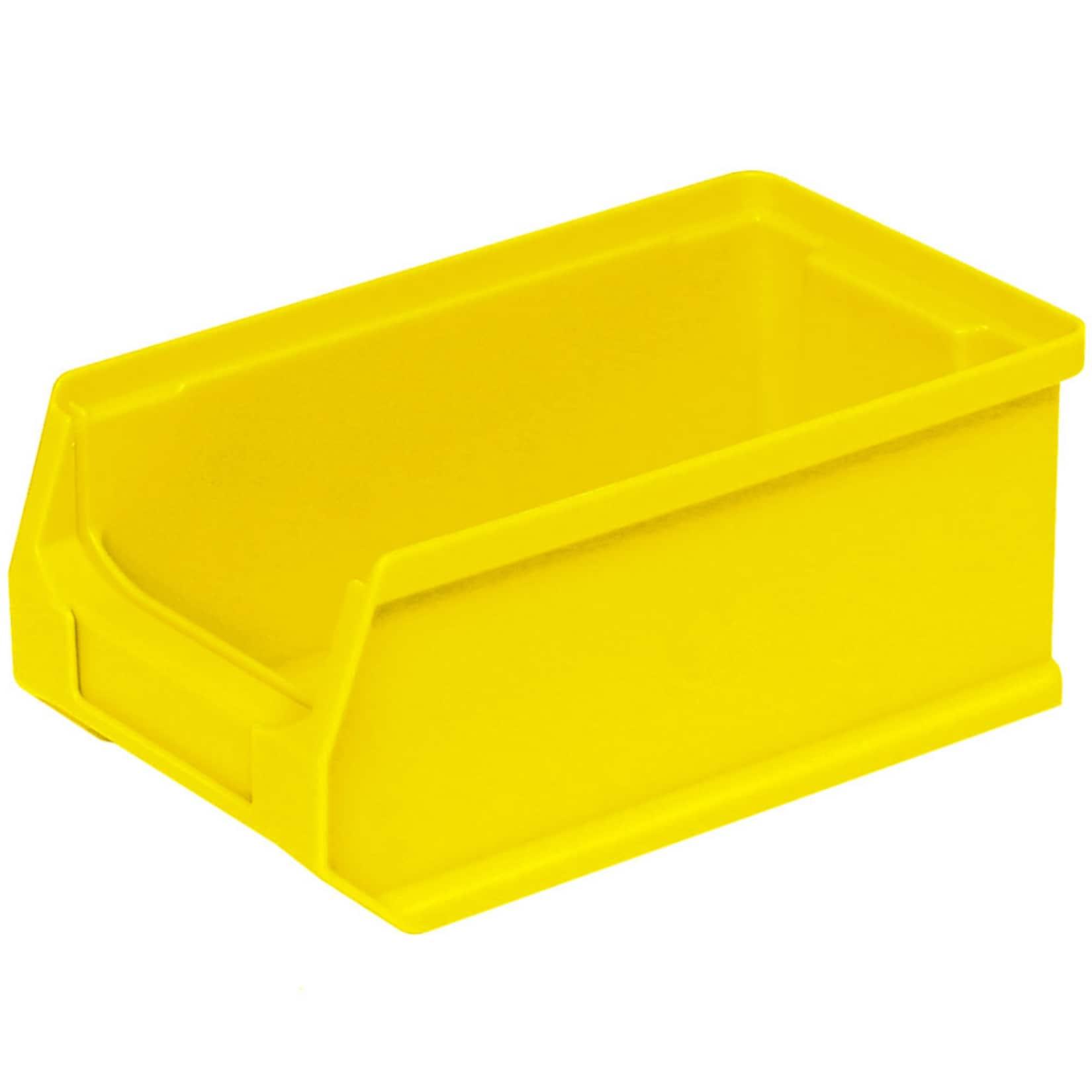 BRB Profi Sichtboxen LB5 100 x 75 x 175 mm, gelb - 40 Stück
