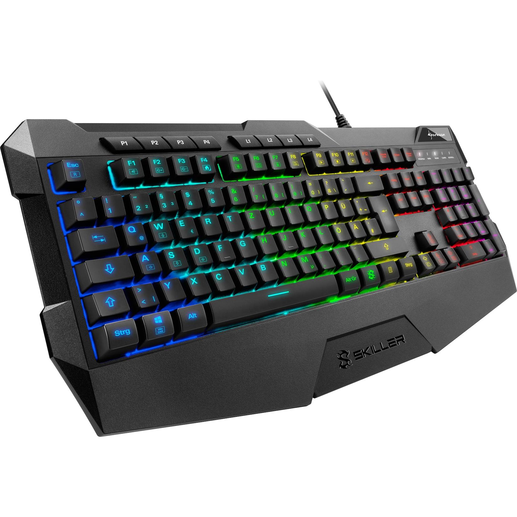 Sharkoon Gaming-Tastatur SKILLER SGK4