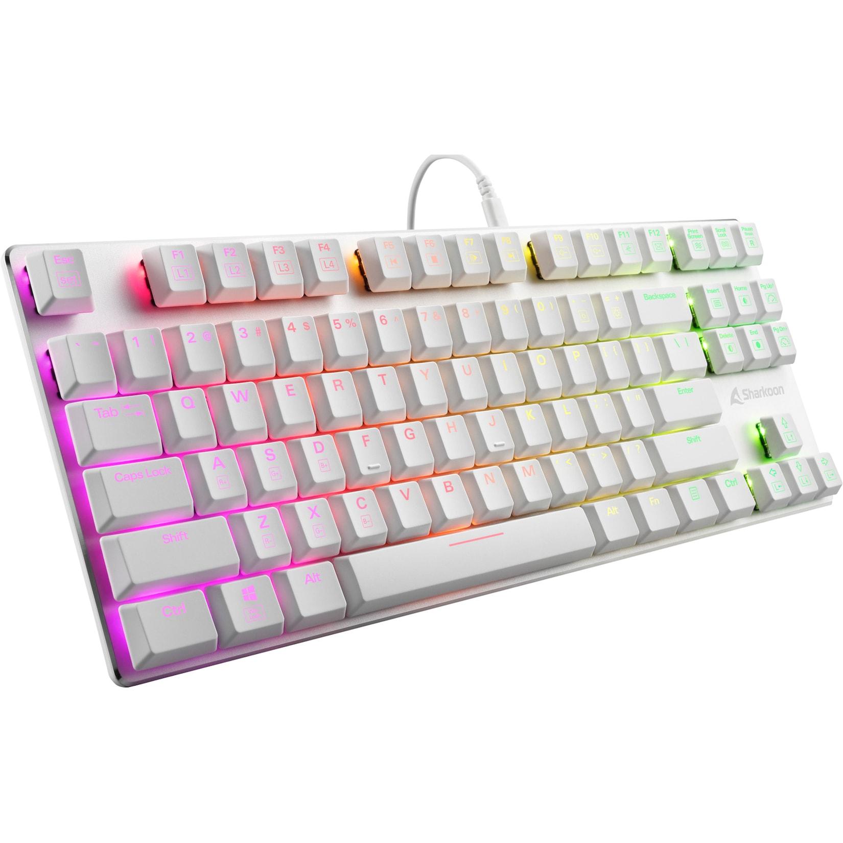 Sharkoon Gaming-Tastatur PureWriter TKL RGB