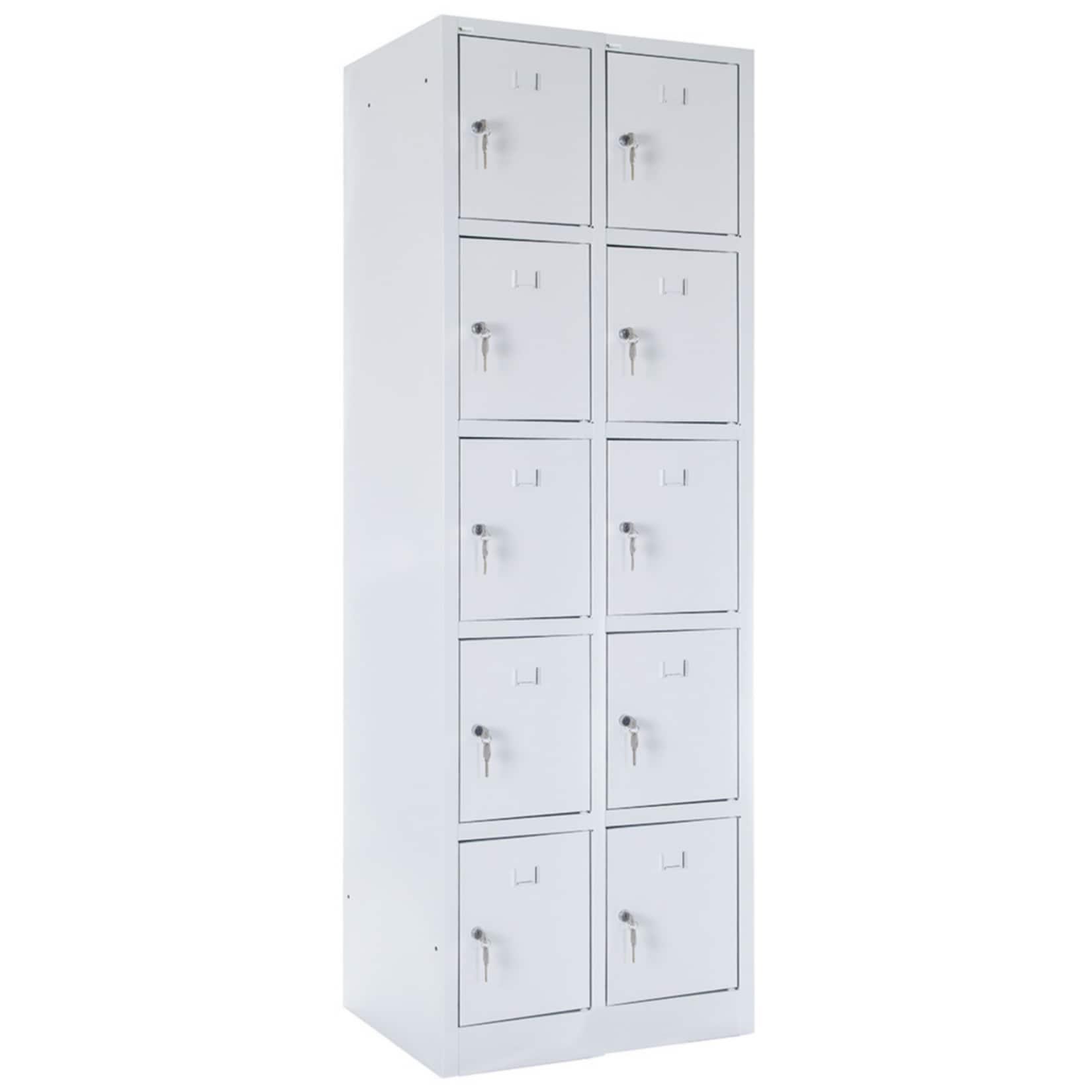BRB 74317 Fächerschrank 180 x 50 x 60 cm - 2x5 Fächer