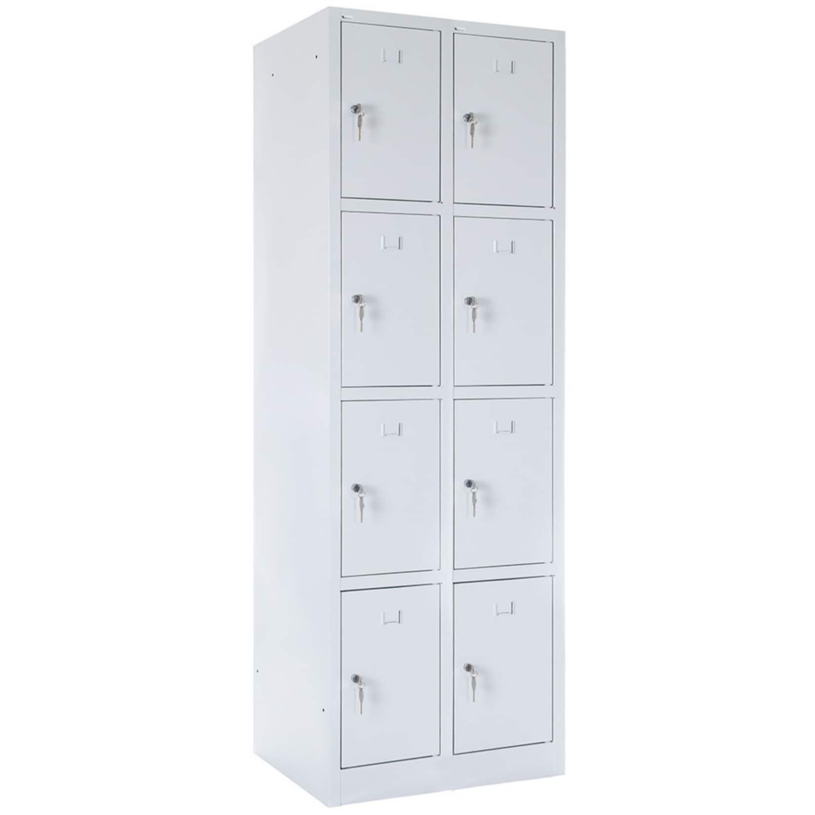 BRB 74310 Fächerschrank 180 x 50 x 60 cm - 2x4 Fächer