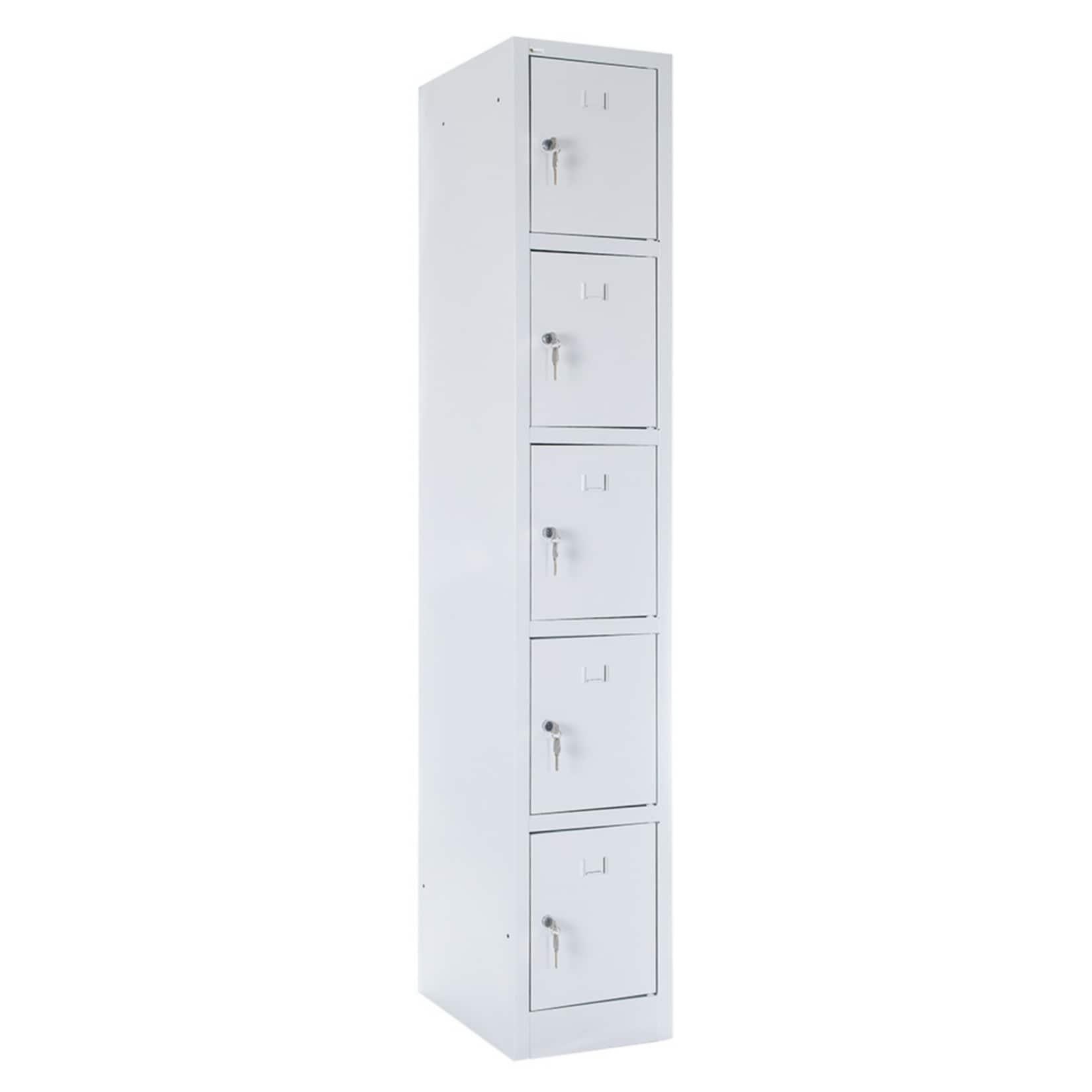 BRB 74316 Fächerschrank 180 x 50 x 30 cm - 5 Fächer