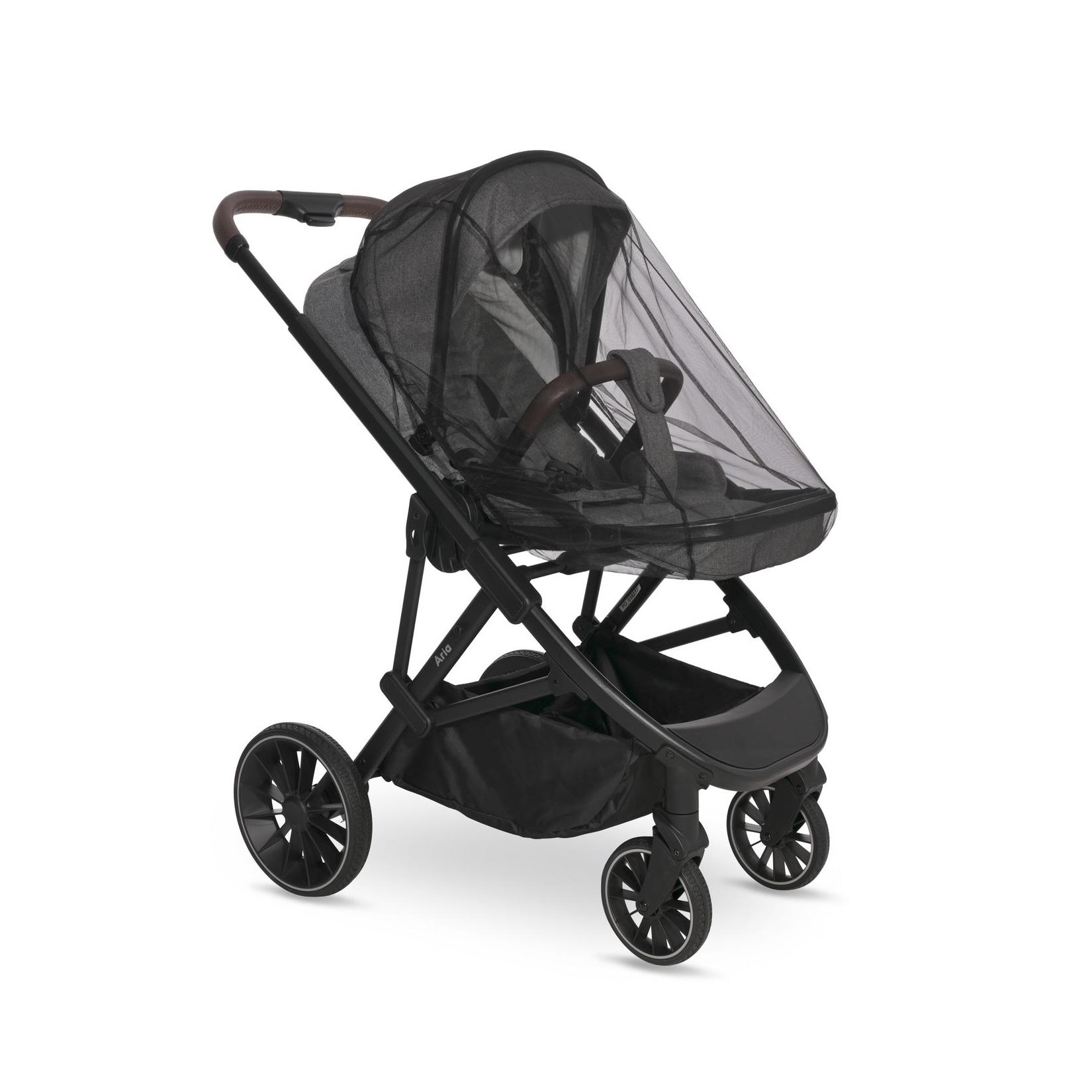 Lorelli Moskitonetz für Kinderwagen, Buggy Insektenschutz, für alle Einsitzer schwarz