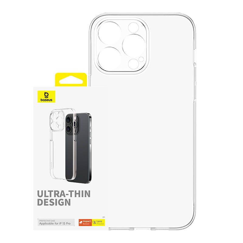 Phone Case For Iphone 15 Pro Baseus Os-Lucent Series (Clear)