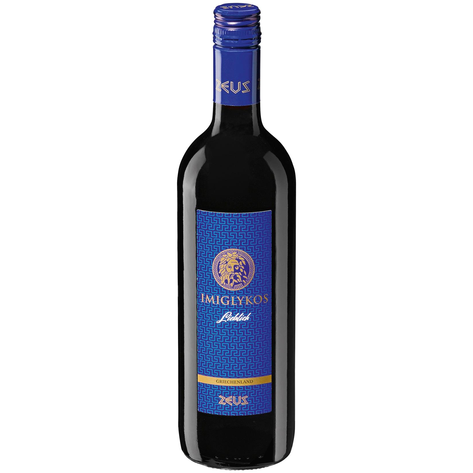 Zeus Imiglykos rot 11,0 % vol 0,75 Liter - Inhalt: 6 Flaschen