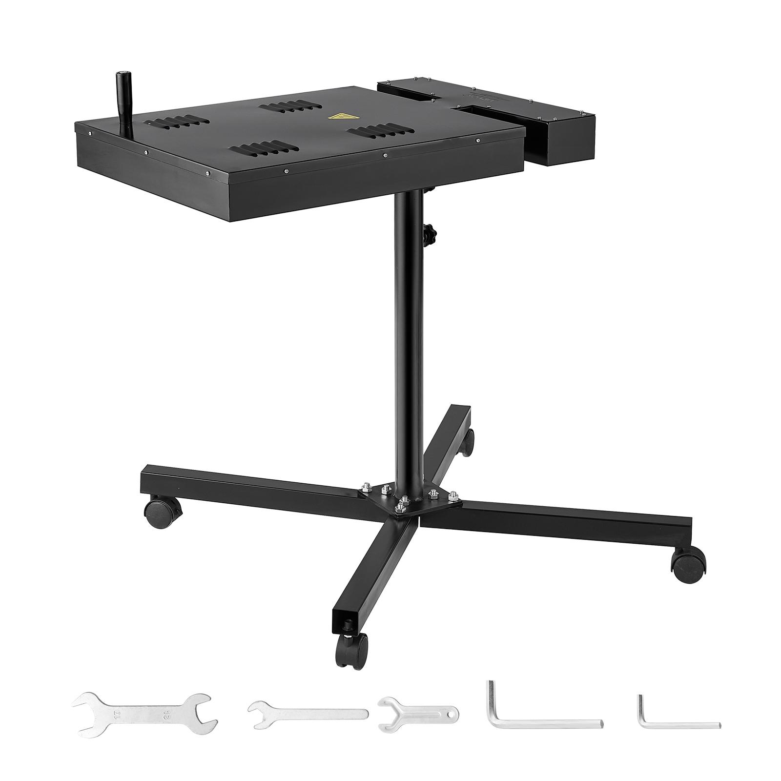 Essiccatoio Flash Vevor, Essiccatoio Rapido Per Serigrafia 45 X 45 Cm, Essiccatoio Per Serigrafia Ad Alte Prestazioni Con Supporto Regolabile In Altezza, Rotazione A 360°, Base A X, Essiccatoio Per Magliette In Acciaio