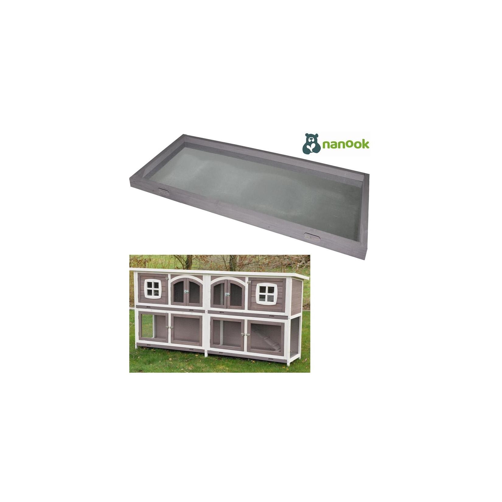 Nanook Untere Kotwanne Doppel Hasenstall Murmel XXL