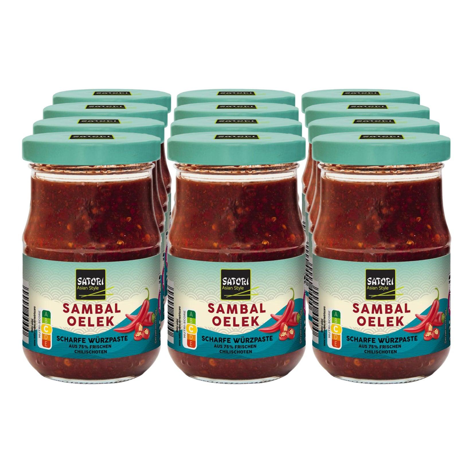 Satori Sambal Oelek 200 g, 12er Pack