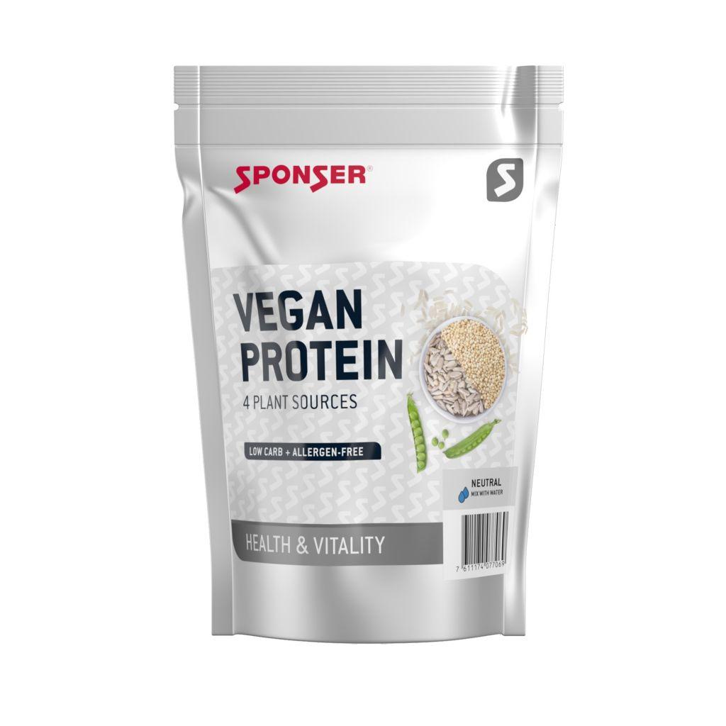Sponser Unisex Vegan Protein - Neutral (480g)
