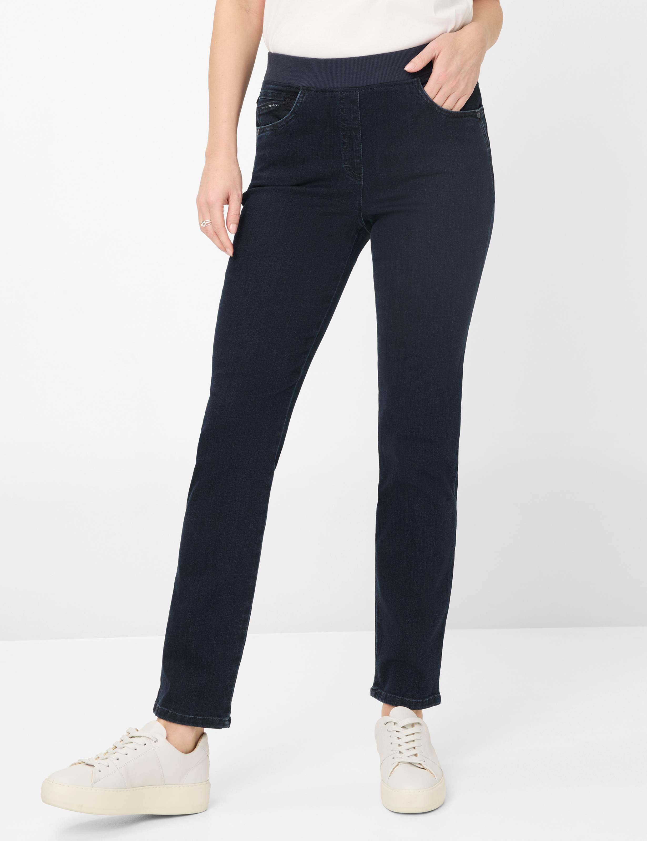 Raphaela by Brax Damen Five-Pocket-Hose Style PAMINA DARK BLUE, denim dunkelblau, Gr. 36K Image