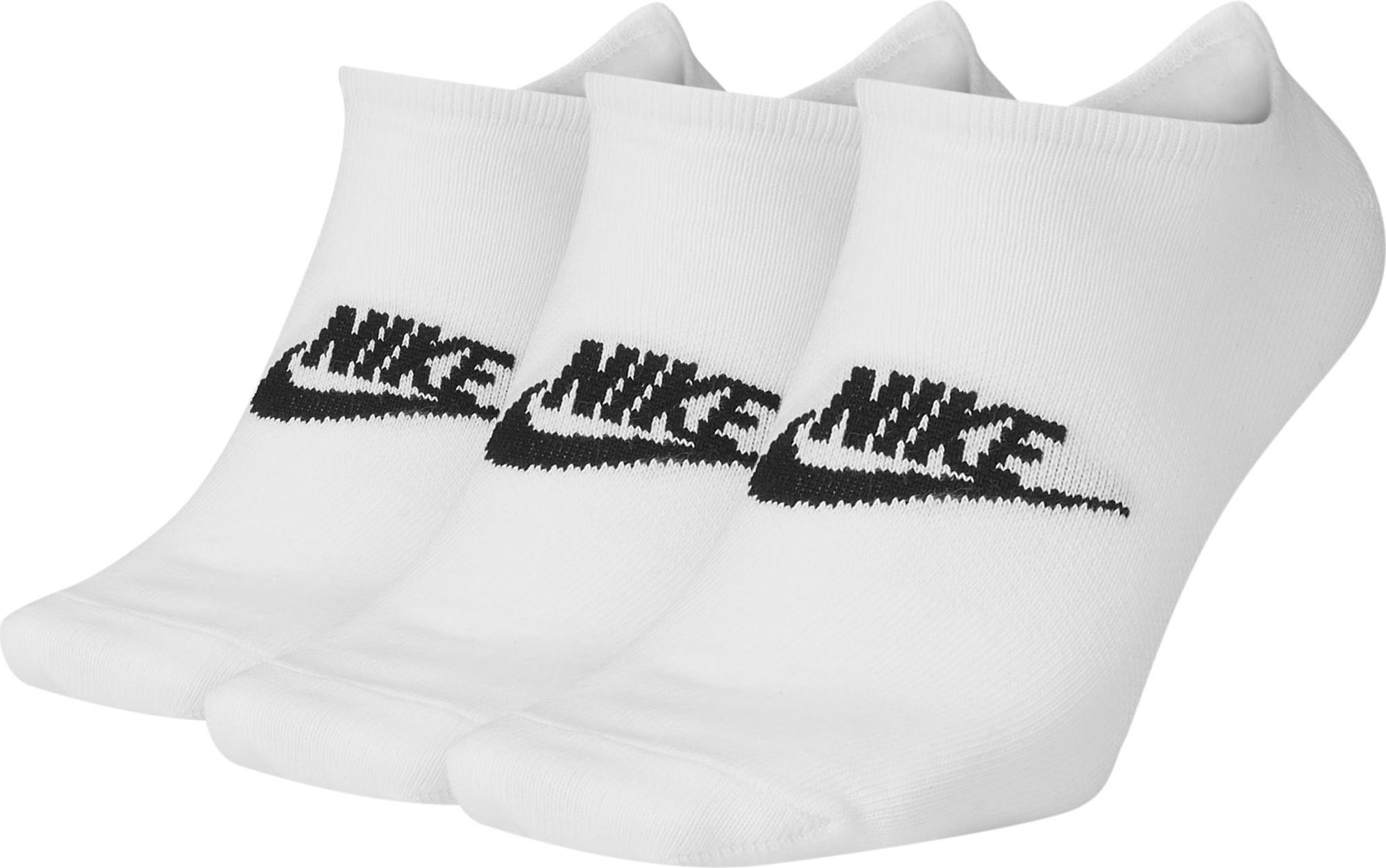 Nike Sportswear Everyday Essential NO-SHOW (3 Pairs) Nero L