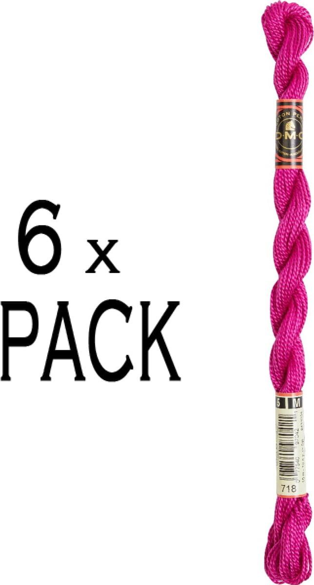 6X Dmc Filato Per Bordatura Resistenza 5, 15 M, 115Ar/5-718