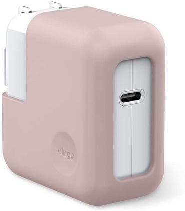 Elago Coperchio Per Caricabatterie Macbook Per Macbook Air (2018, 2020) Rosa Sabbia