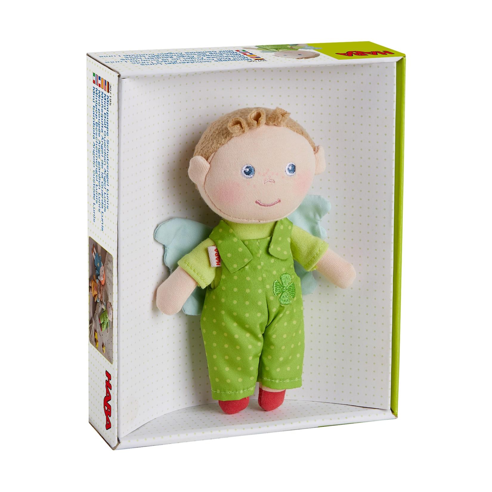 HABA Unisex Stoffpuppe Schutzengel Lunis 1er Pack