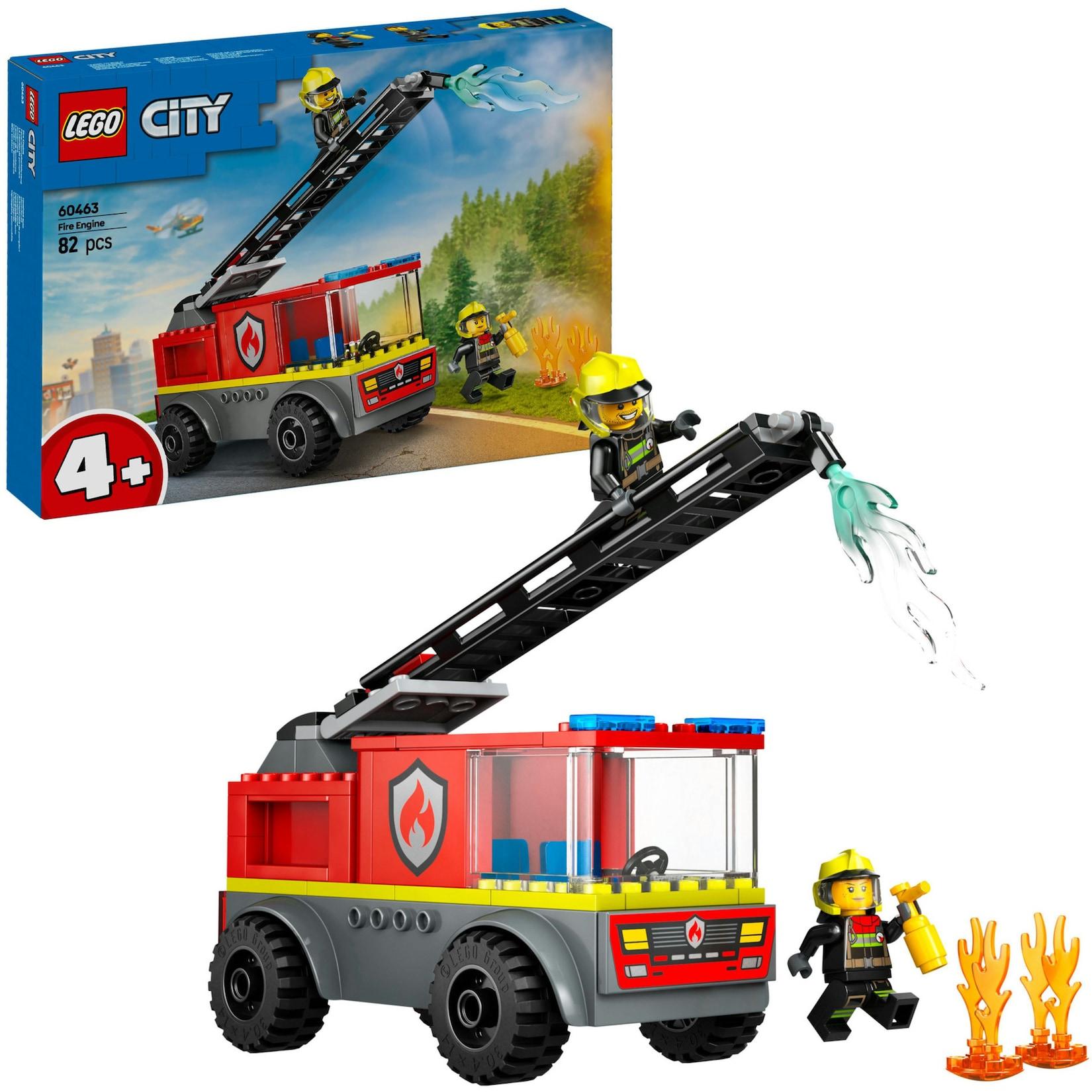 LEGO Konstruktionsspielzeug City Feuerwehrleiterfahrzeug