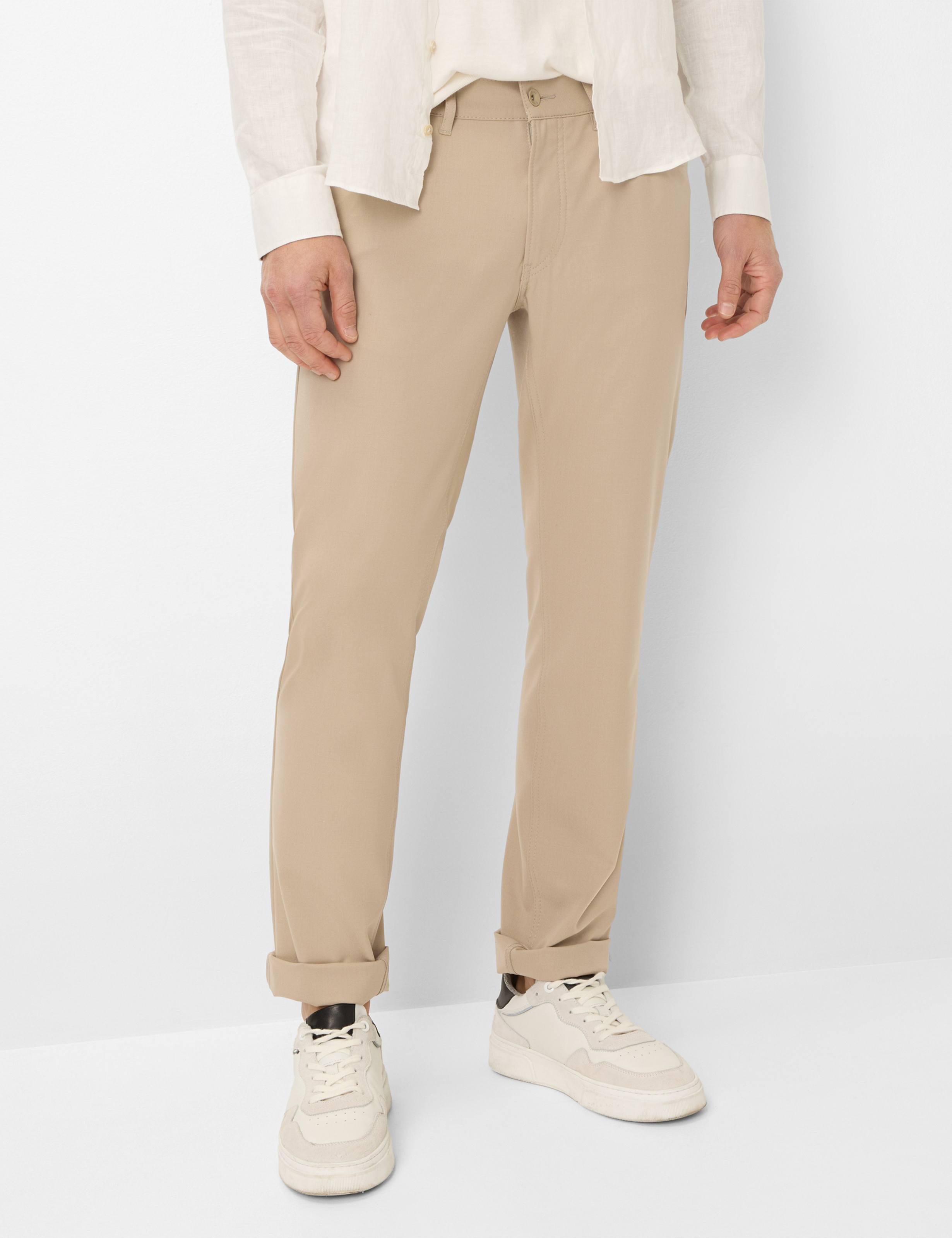Brax Herren Five-Pocket-Hose Style CHUCK IVORY, Beige, Gr. 40/36